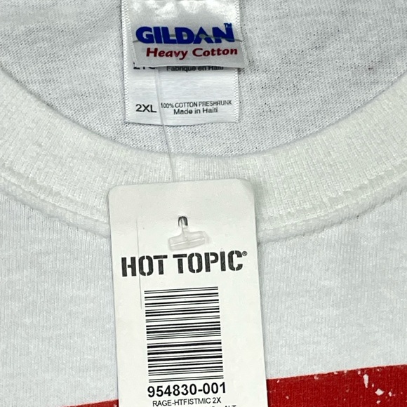 Vintage RAGE AGAINST The MACHINE T-Shirt 2010 New/Deadstock sz XXL - Picture 6 of 7